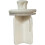 Mobile Home/RV White Lavatory Sink 1-1/4 CO Plug & Drain 4