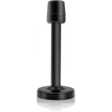 2025 Latest Model Door Stop Wall Mount Door Stopper Black 4 inch Long Door Stop with Sound