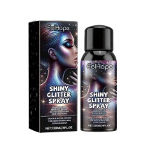 Eelhope Highlight Brightening Glitter Spray Hair Body Clavicle Spray Brightening Glitter Powder Festival Carnival