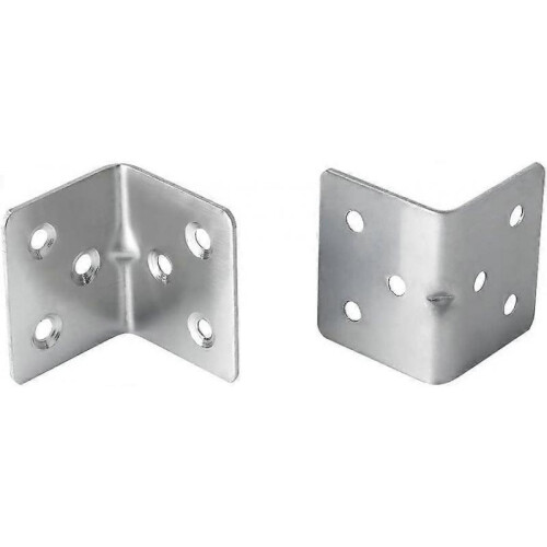 8Pcs Acsergery Corner Brace Brackets Plates Angle Connector L Shape Bracket Fastener Joint Gift 2