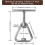 Acsergery NutCrackerStainlessSteelPecanCrackerWalnutCrackerHeavyDutyNutcracker Gift 2