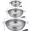 Colander Stainless Steel,AcserGery Kitchen Colander Strainer Set With 2