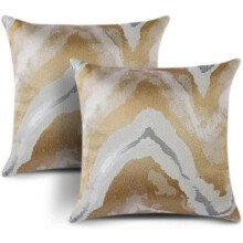 2 Pack Soft Decorative Square Throw Pillow Covers Cushion Covers Pillowcases Acsergery Gift