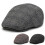 Harris Tweed Edward Flat Cap with Foldable Ear Flaps 3