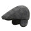 Harris Tweed Edward Flat Cap with Foldable Ear Flaps 2