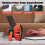 Portable Camping Fan with Camping Lantern Usb Rechargeable,AcserGery 5200Mah 5