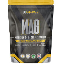 (120 Tablets) Magnesium Glycinate High Potency Vegan Tablets