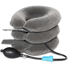 Acsergery Cervical Neck Traction Collar Device Inflatable Spine Alignment Pillow Instant Gift