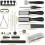 Professional Pedicure Kit,AcserGery 23 In 1 Stainless Steel Pedicure Tools Set 2