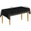 2 Pack Acsergery Dot Tablecloths, 54X108 Inches Rectangle Table Covers, Black Gold Dot Gift 5