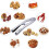 Nutcracker, Nutcracker for Acsergery Walnuts, Nut Crackers Heavy Duty Lobster Cracker, Tool for Acsergery Nuts Gift 5