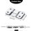 Flush Mount Brackets, Acsergery Headboard Wall Fixing Brackets Wall Mount Interlocking  Gift 2