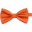 Mens Solid Color Double Fold Pre-Tied Bow Tie and Pocket Square Cufflink Set with Acsergery Gift Box Gift 5