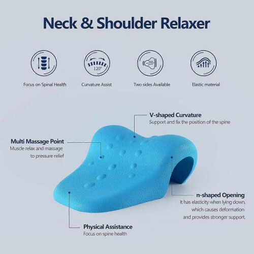 Neck Support Shoulder Relaxer,AcserGery Cervical Traction Device for Tmj Pain 1