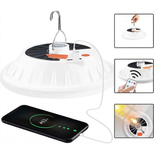 Led Camping Lantern Usb Rechargeable Led Solar Camping Light Tent Lantern 1