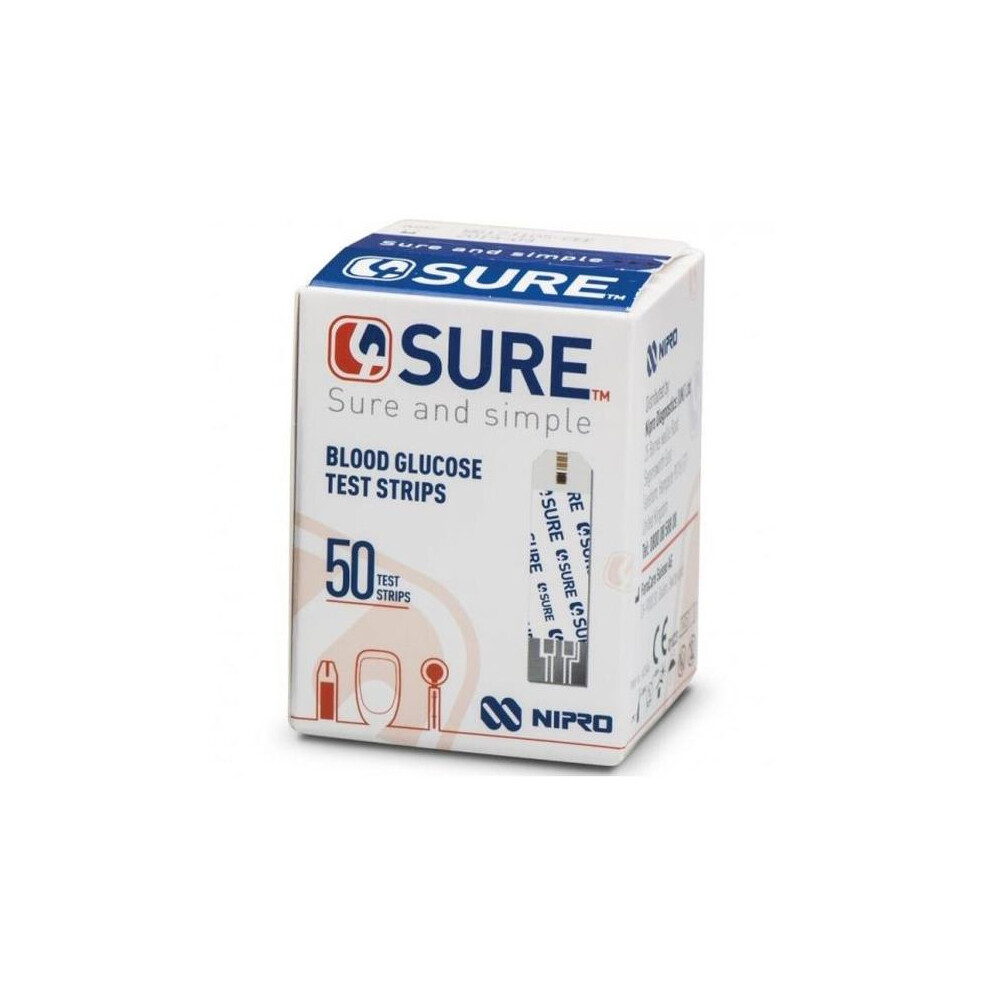 4Sure 50 Blood Glucose Test Strips