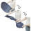 2Pcs Mesh Pop-Up Foldable Washing Laundry Basket Bag, Large 77 Liters Foldable Acsergery Gift 4