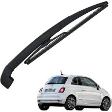 Car Rear Windscreen Wiper and Arm Set for Fiat 500 (2007-2011)