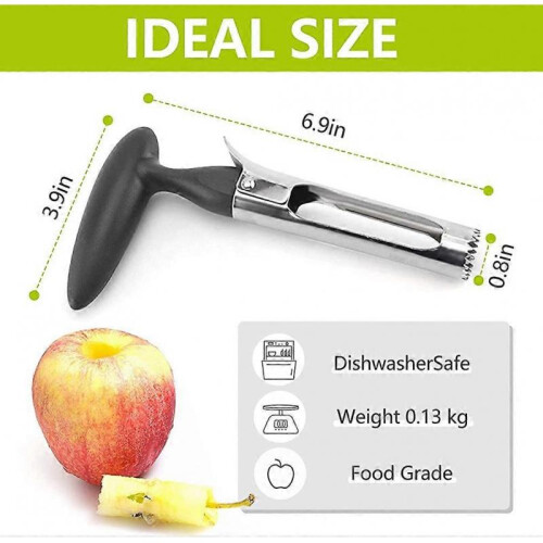Apple Corer, Acsergery Easy To Use Durable Apple Corer Remover, Acsergery Sturdy Apple Remover  Gift 2