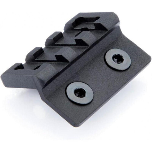 Offset Light/Optic Picatinny Rail Mount - fit for Mlock, 3-Slot 2