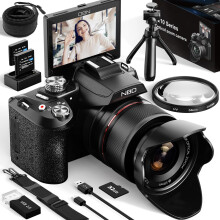 5K Digital Cameras 64MP 16X Optical Zoom WiFi Auto Focus W/ 32GB TF For Youtube