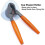 Heavy Duty Nutcracker Pecan Walnut Plier Opener Tool with Wood Handle 3