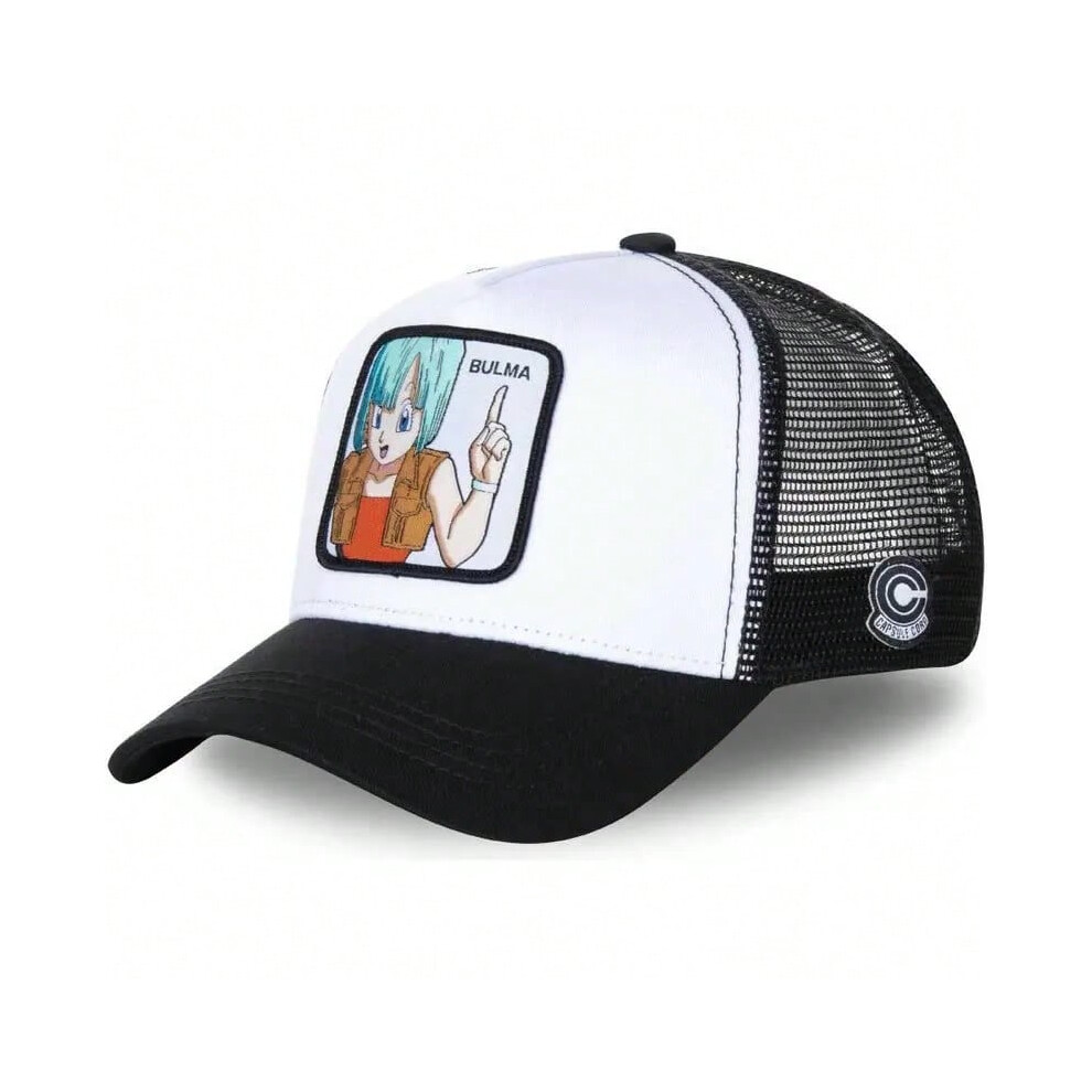 (34, Adjustable) New Dragon Ball Son Goku Cap Summer Travel Peaked Cap Men's Embroidery Hip-Hop Cap Style Sun Visor Adjustable Trucker Mesh Cap-image-OPC-PHMM8VY-NEW
