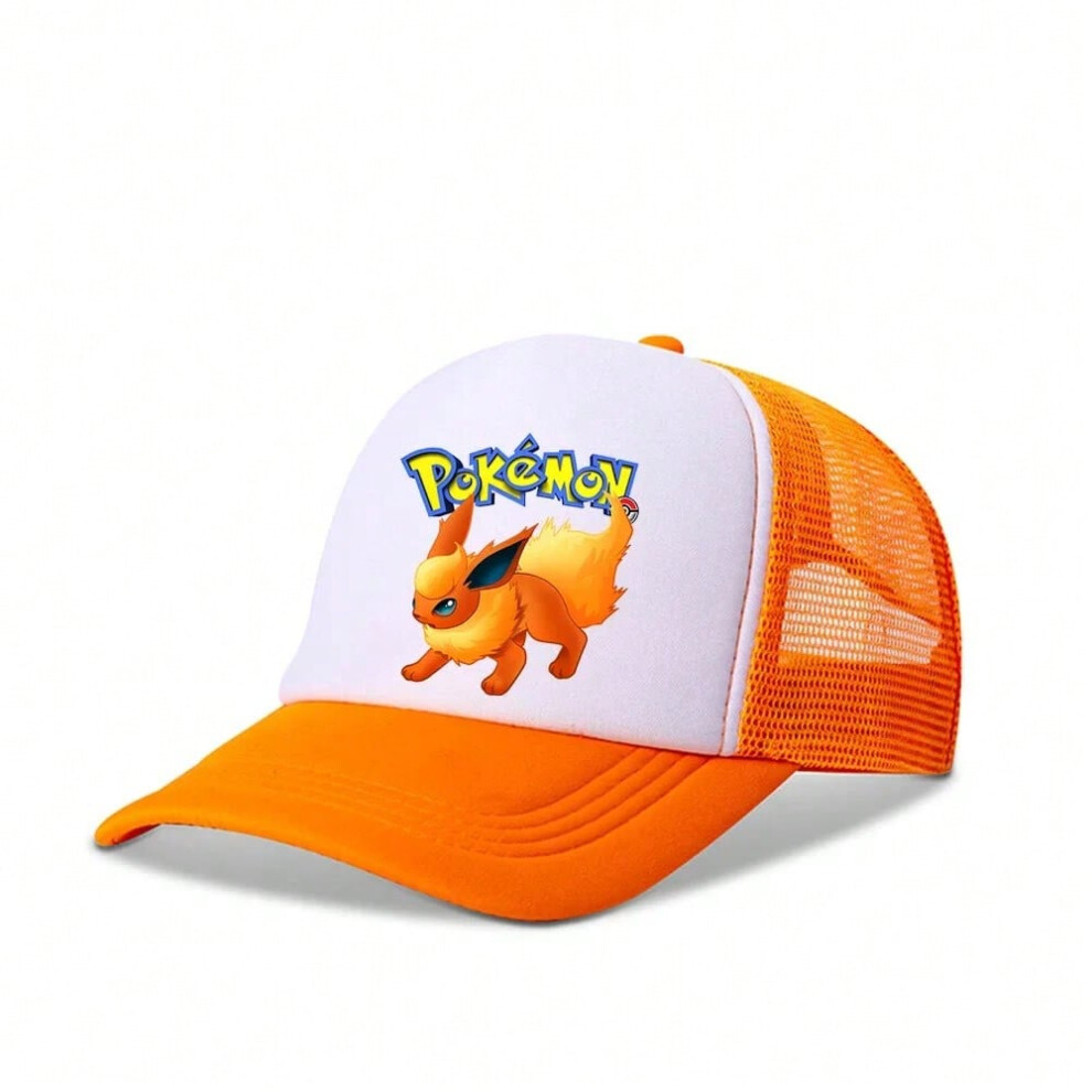 (CWJL1114-1, Adlut(9-35y)) Pokemon Pikachu Baseball Cap Girls Women Hip Hop Mom Hat Adult Lover Summer Sunhat Parent-child Outdoor Sport Shade Caps Gi-image-OPC-PHMM95Z-NEW
