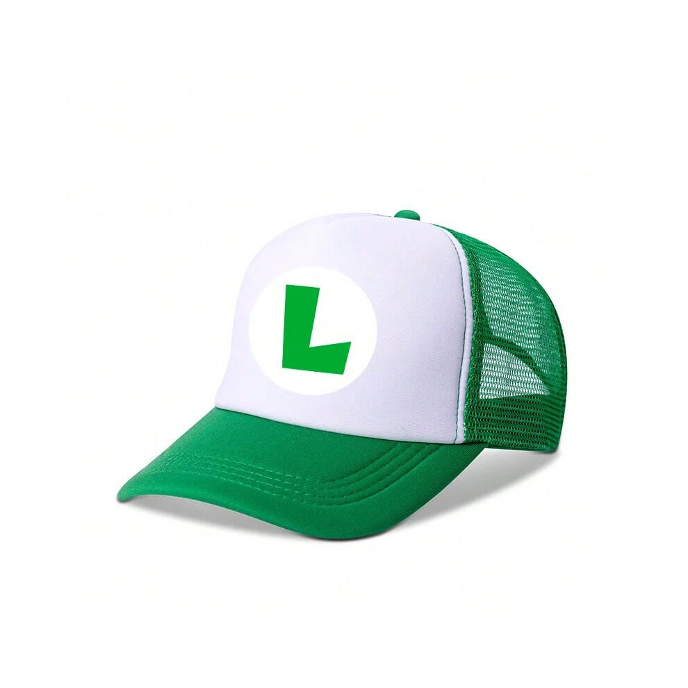 (MLA2253, kids) Super Mario Baseball Sun Cap Universal Casual Polyester Hat Truck Driver Children Action Anime Peripheral Items Adult Adjustabl-image-OPC-PHMM9DM-NEW