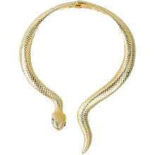 Vintage Snake Necklace Egyptian Golden Snake Necklace for Acsergery Women Gift