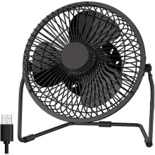 Usb Desk Fan 6 Inch Acsergery Desktop Silent Fan Air Circulator 2 Speeds 360 Rotation Gift