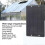 High quality  10w monocrystalline solar panel dual fan kit 2
