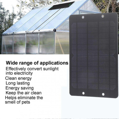 High quality  10w monocrystalline solar panel dual fan kit 1