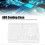 High quality  Raspberry Pi 4 Model B Transparent Case with Fan 2