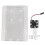 High quality  Raspberry Pi 4 Model B Transparent Case with Fan 1