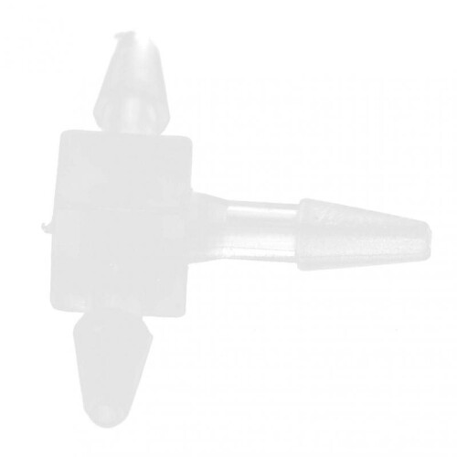 High quality  Plastic T-shaped connector, three-way barb connector, one-way 2