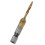 High quality  Hexagonal shank titanium plated high speed steel thread metric tap 4