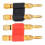 High quality  2Pcs stackable double banana plug speaker plug 3
