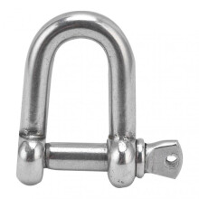 High quality  304 stainless steel shackle D-shaped U-shaped buckle bow buckle M4