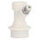 High quality  White plastic joint beer keg connector dispenser plastic ball lock 1
