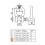 High quality  304 stainless steel bow shackle 10pcsM8 2