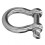 High quality  304 stainless steel bow shackle 10pcsM8 3