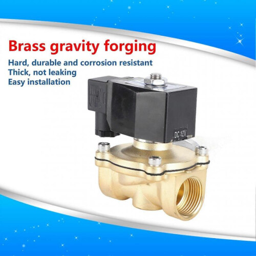 High quality  Brass normally closed solenoid valve coil direct pull diaphragm 1
