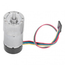 High quality  JGB37-3530 DC encoder with rear cover, gear motor, low speed, high