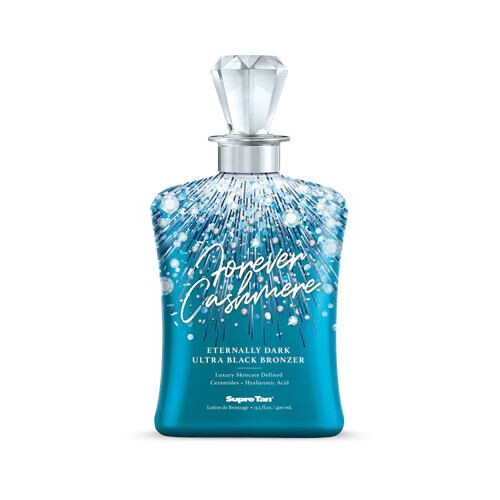 Supre Tan Forever Cashmere Ενυδατική και Αντιγηραντική Μαύρη Λοσιόν Μαυρίσματος 400ml
