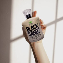 Lotion bronzante Hempz, accélérateur de bronzage, bronzeur Black Sandz - 400 ml