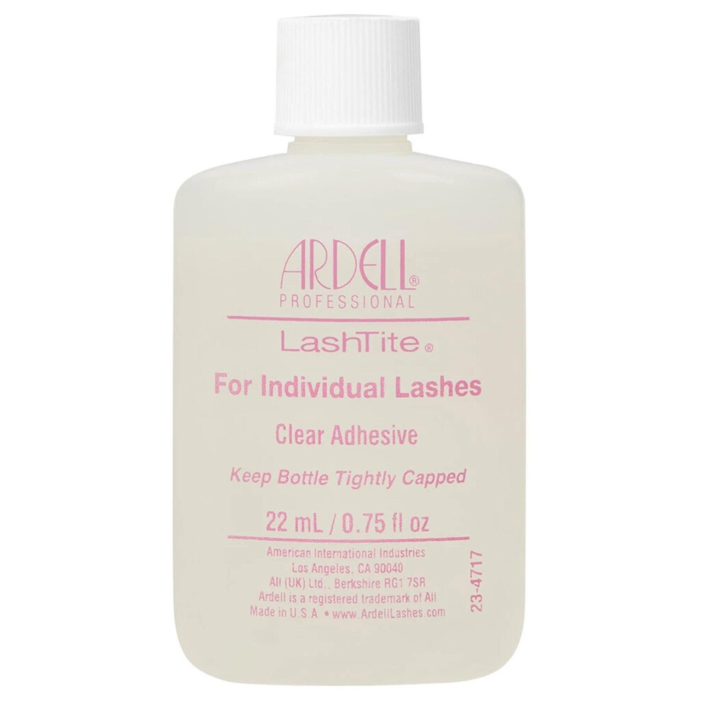 Ardell Lash Tite Individual Lash Adhesive - Clear 22Ml - Not For Strip Lashes