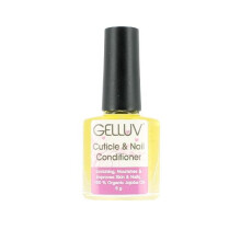 Gelluv Nail Conditioner Professional Cuticles Skin Tonic με φυσικό λάδι Jojoba