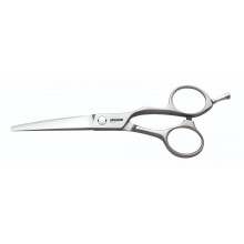 Ciseaux de coiffure Jaguar Xenox Offset avec finition mate en acier inoxydable - 6"
