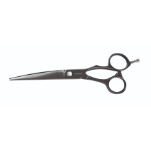 Ciseaux de coiffure Jaguar Xenox Offset en acier inoxydable avec finition Titan - 6"